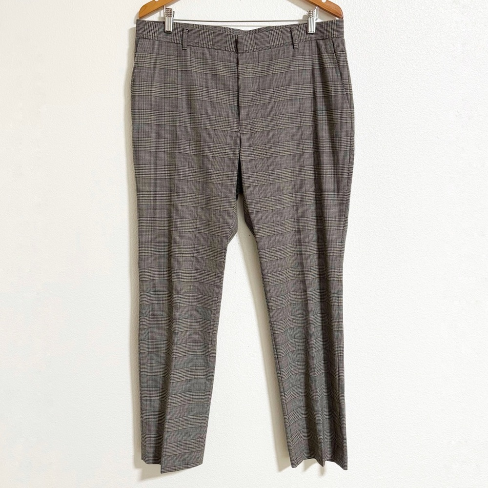 Tommy Hilfiger Glen Plaid Trousers 36W